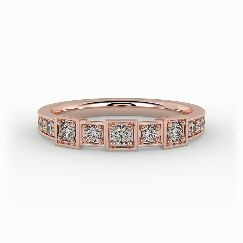 360 degree view of Everlee Pave Band