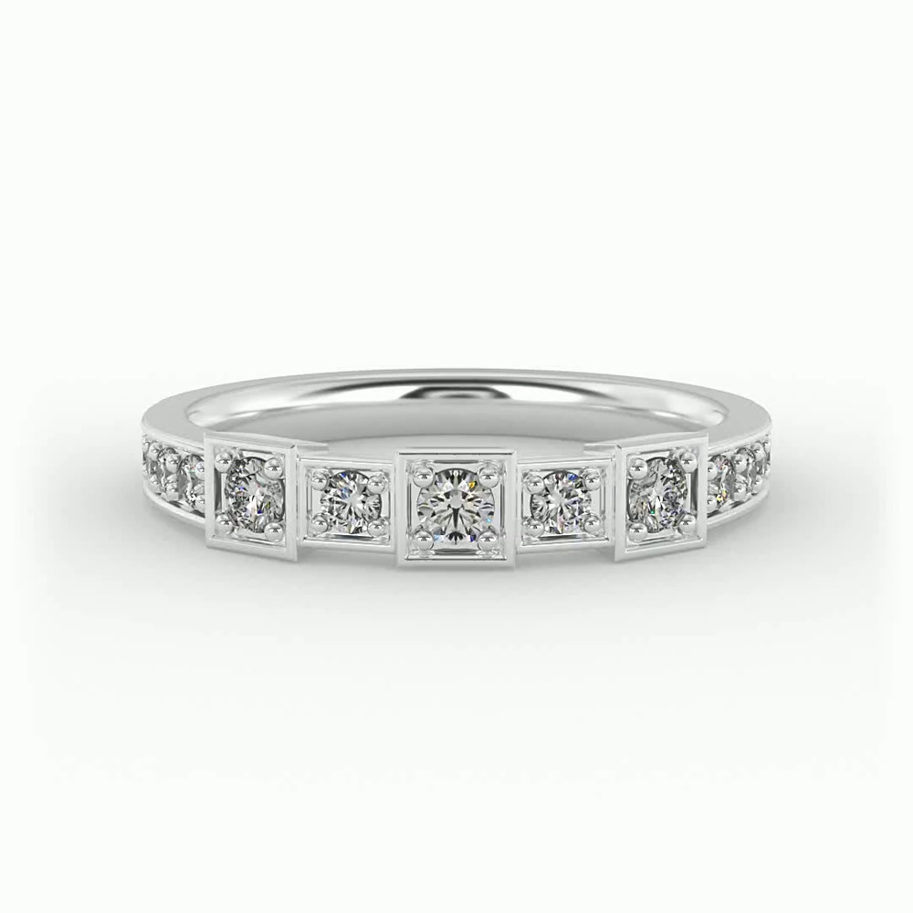 360 degree view of Everlee Pave Band