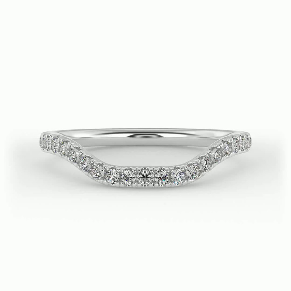 360 degree view of Aaliyah Pave Band