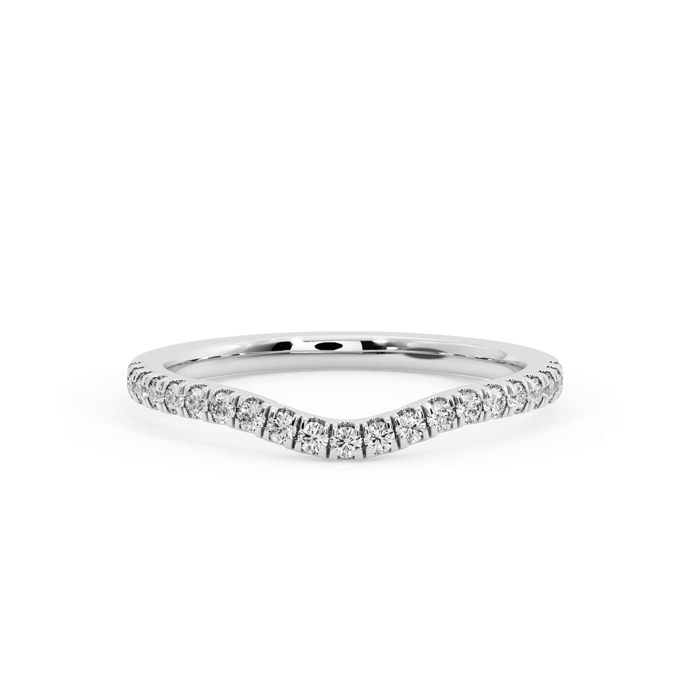 360 degree view of Savannah Pave Band