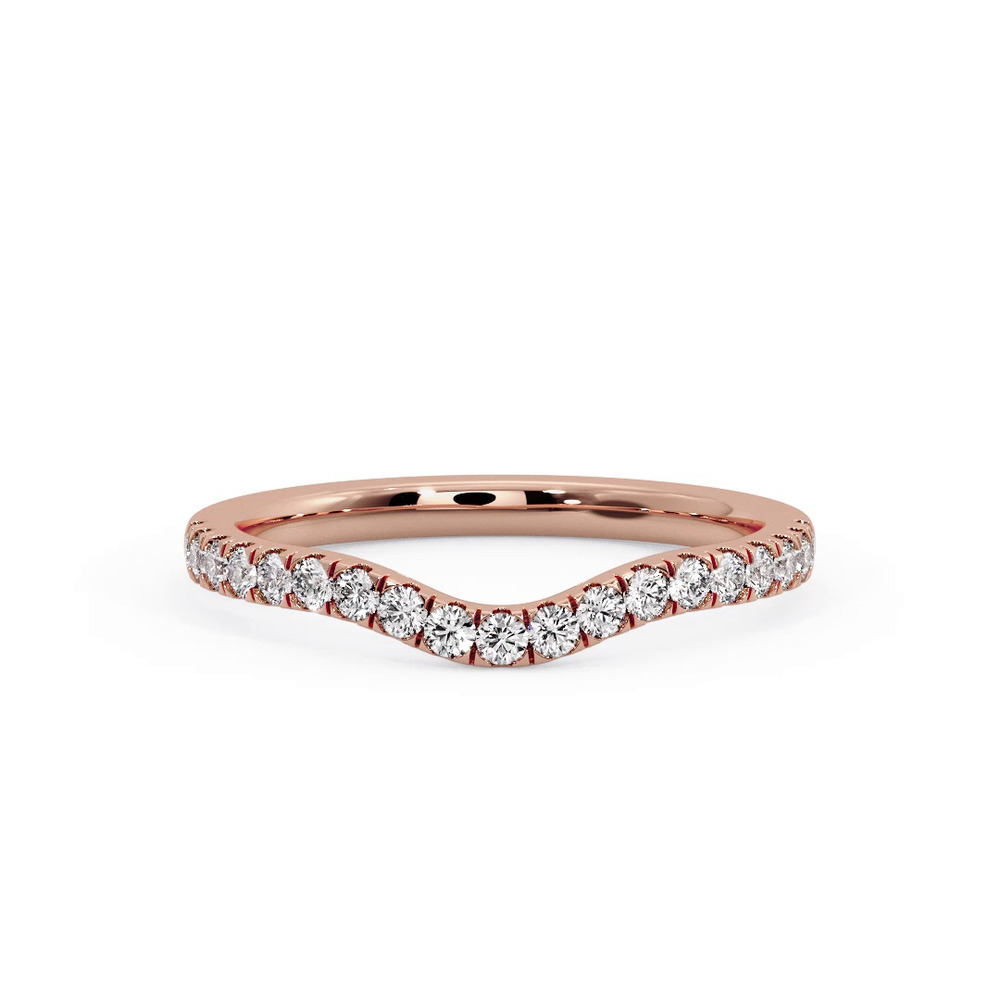 360 degree view of Paris Pave Band