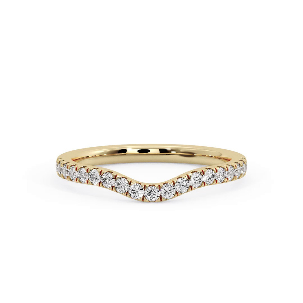 360 degree view of Paris Pave Band