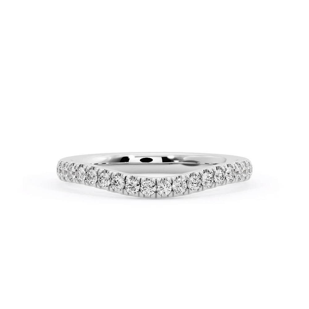 360 degree view of Alora Pave Band