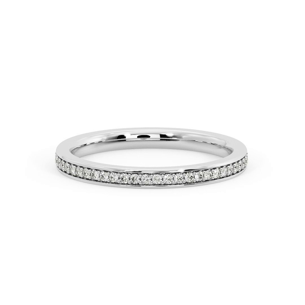360 degree view of Kensley Pavé Band