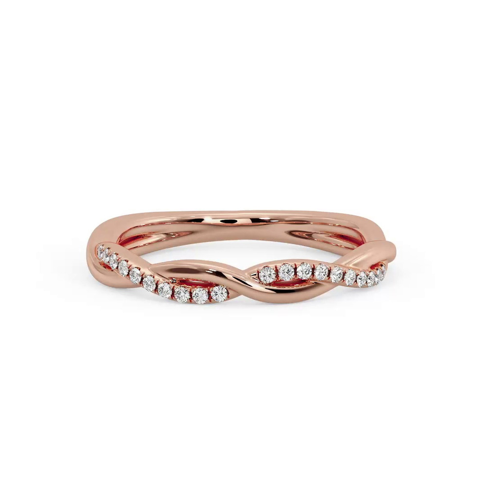 360 degree view of Heaven Pave Band