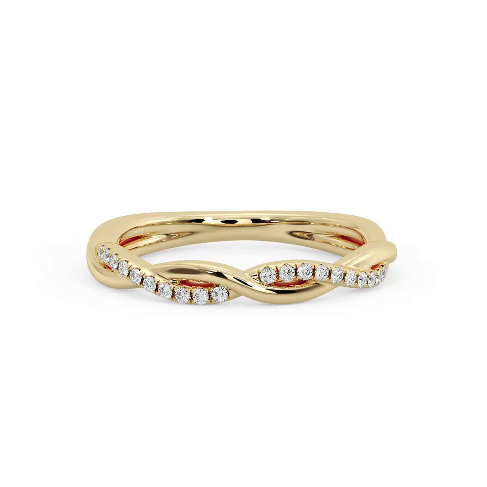 360 degree view of Heaven Pave Band