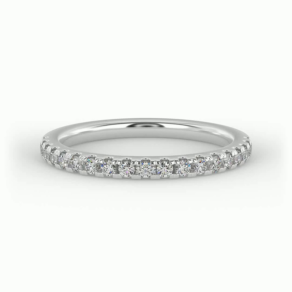 360 degree view of Quinn Pave Band
