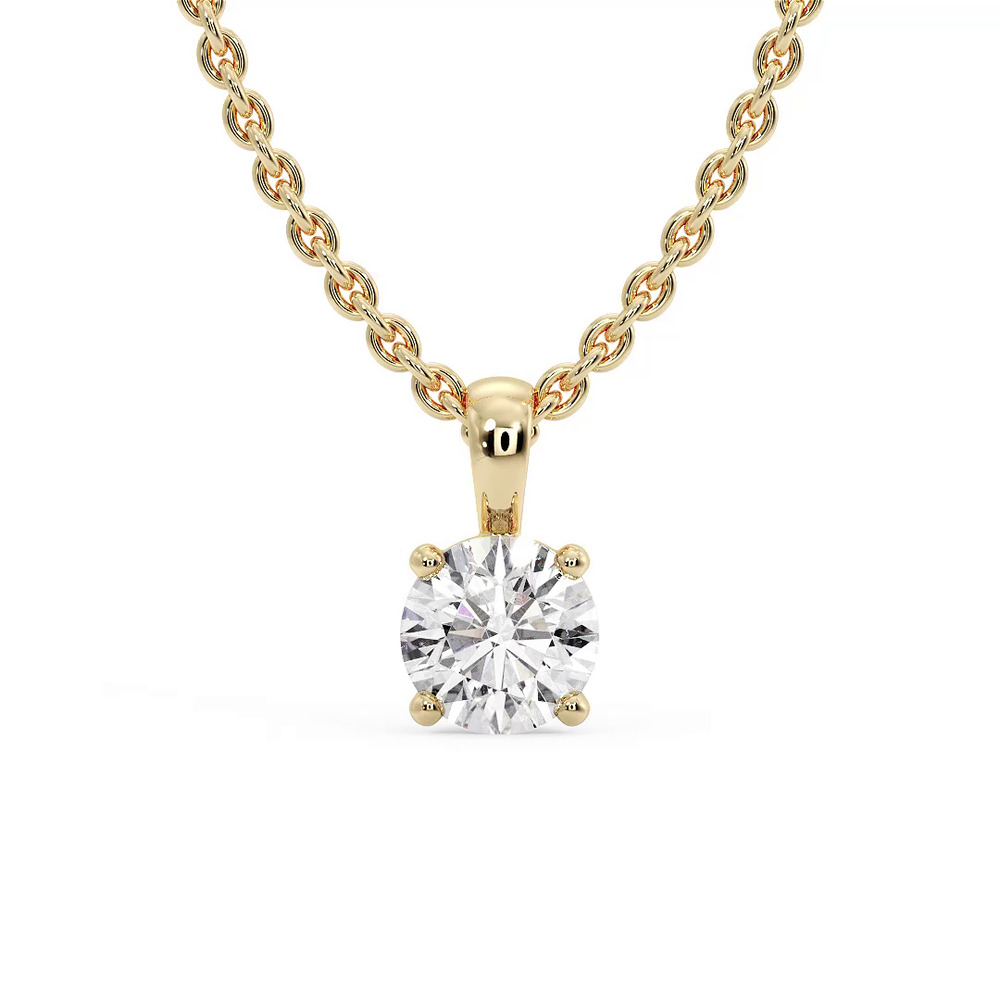 360 degree view of Alexandra Solitaire Pendant