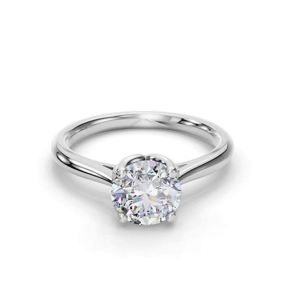 360 degree view of Vivian Solitaire Engagement Ring