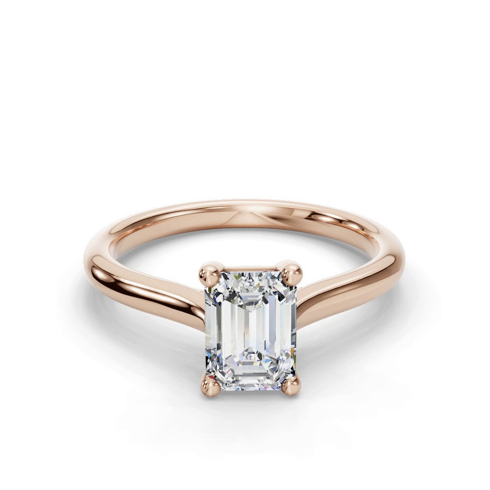 360 degree view of Adalynn Cathedral Solitaire Engagement Ring
