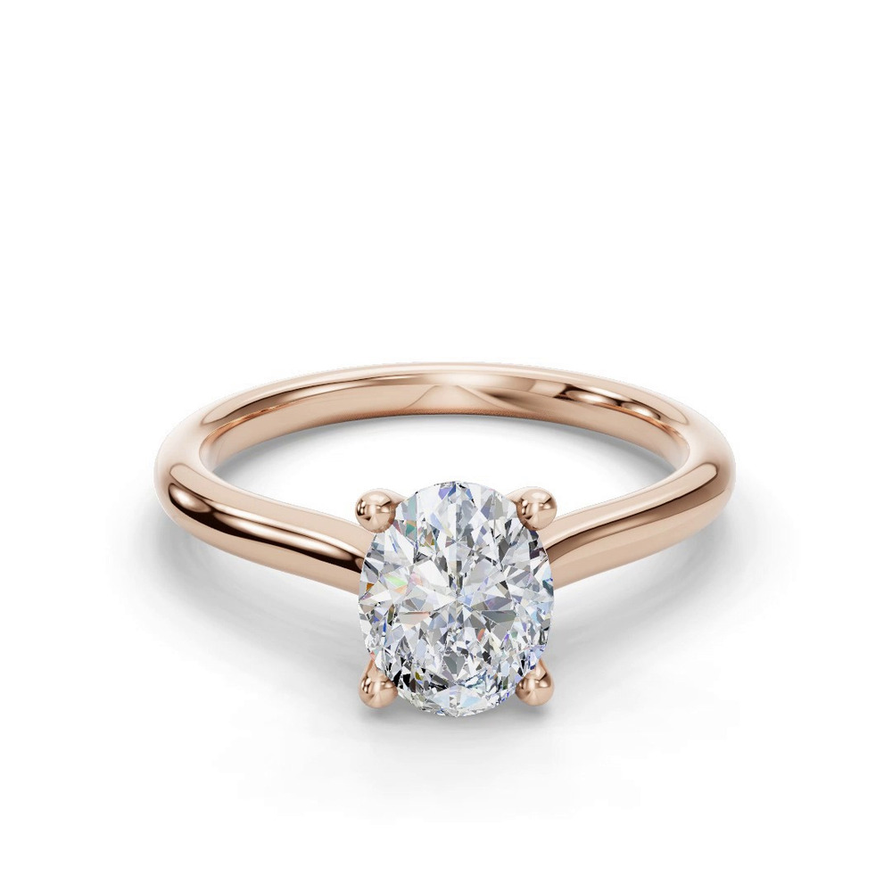 360 degree view of Adalynn Cathedral Solitaire Engagement Ring