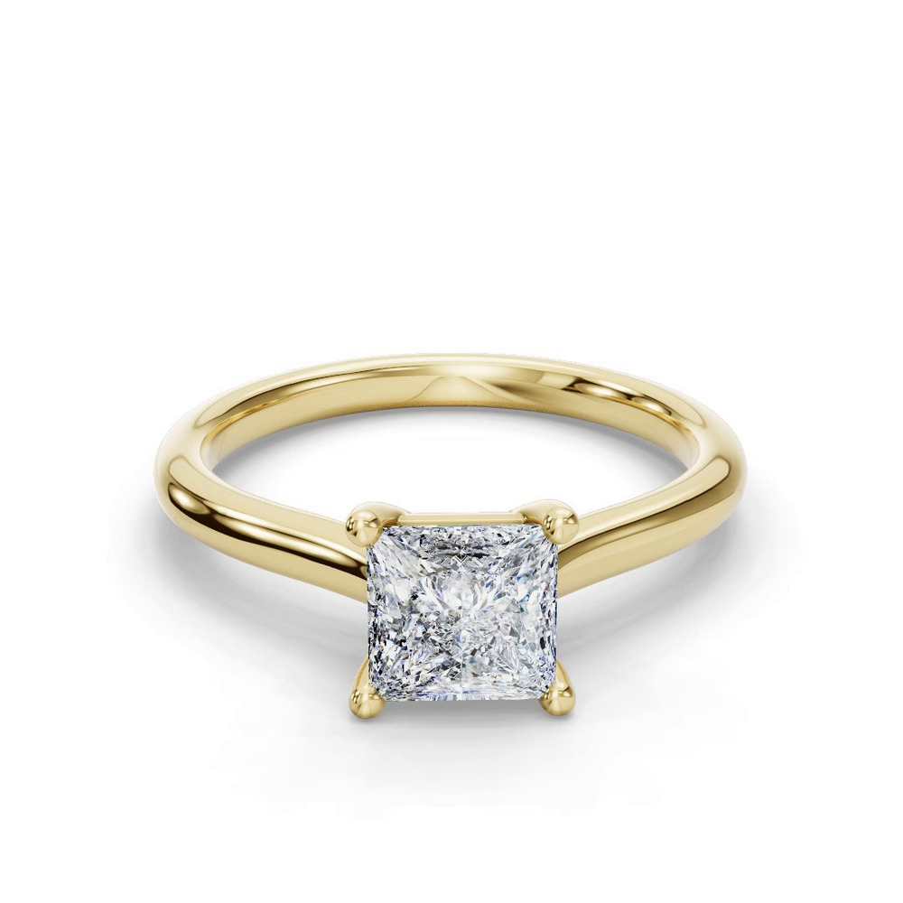 360 degree view of Adalynn Cathedral Solitaire Engagement Ring