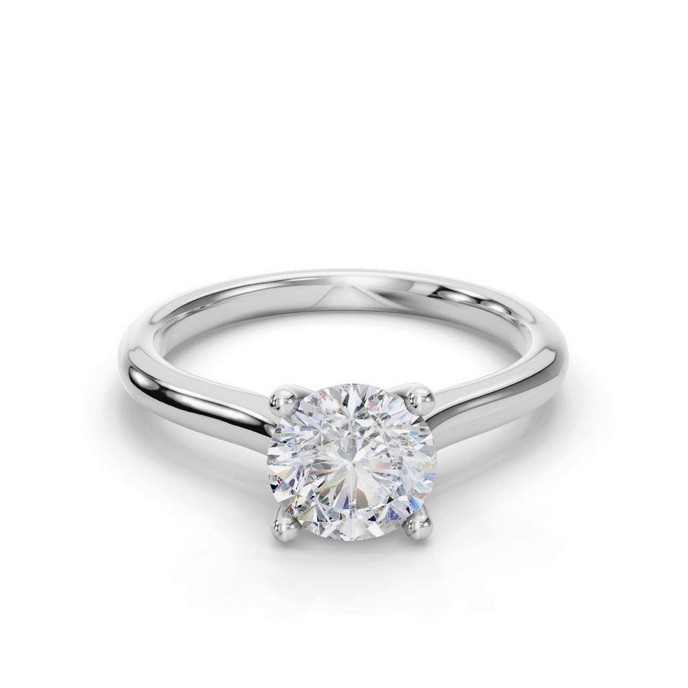 360 degree view of Adalynn Cathedral Solitaire Engagement Ring