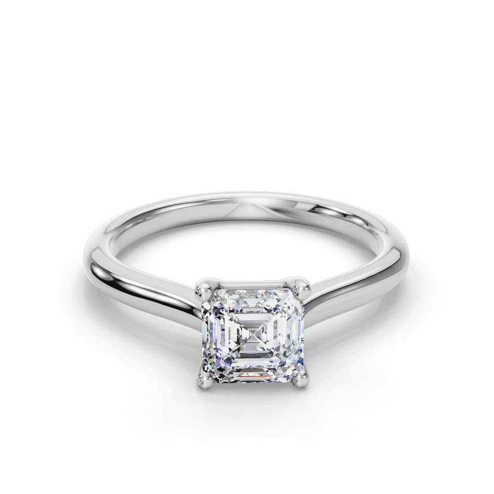 360 degree view of Adalynn Cathedral Solitaire Engagement Ring