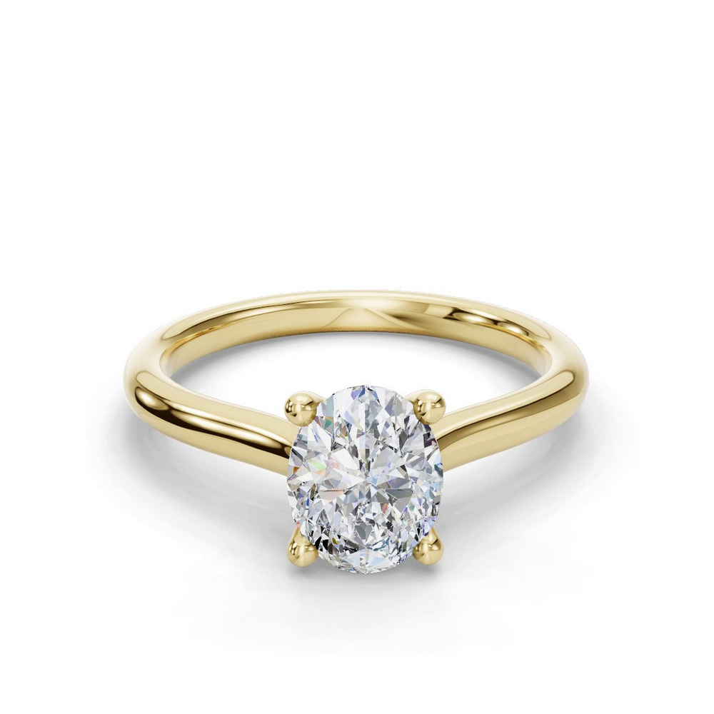 360 degree view of Adalynn Cathedral Solitaire Engagement Ring
