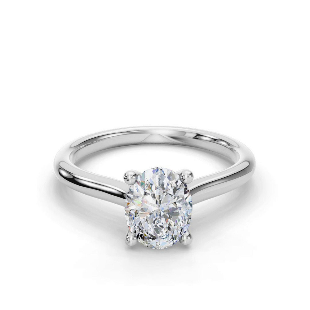 360 degree view of Adalynn Cathedral Solitaire Engagement Ring