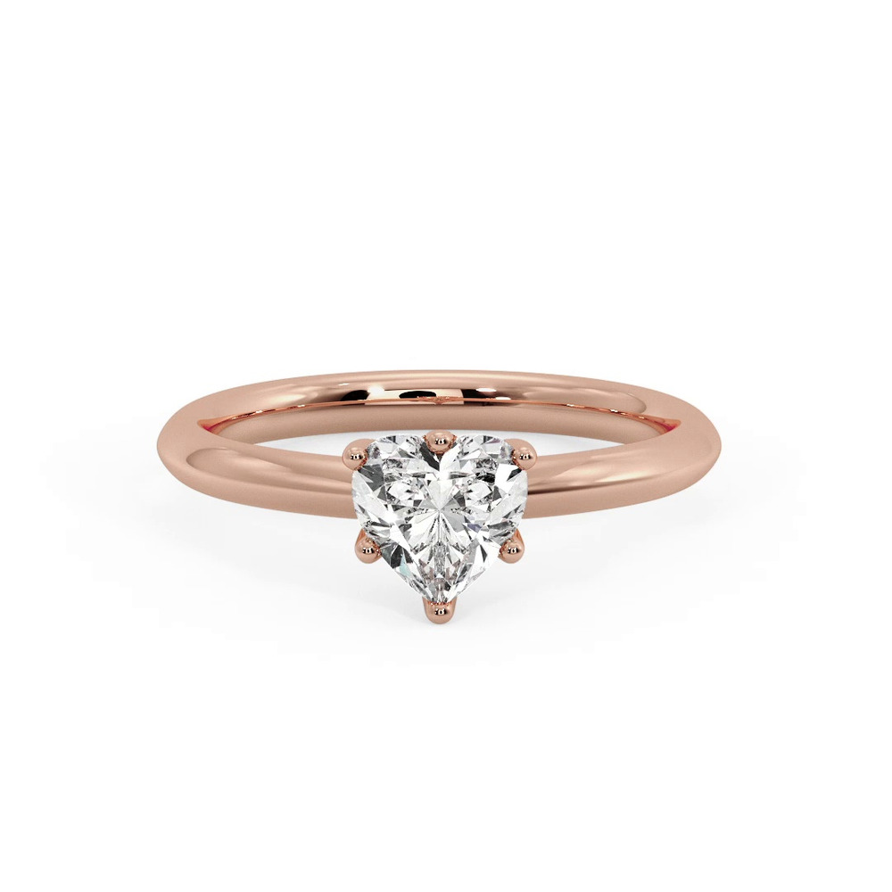 360 degree view of Olivia Knife Edge 6 Prong Solitaire Engagement Ring