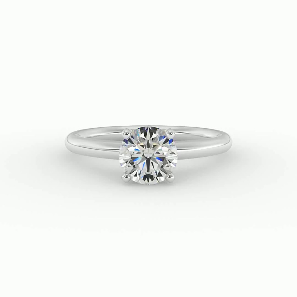 360 degree view of Norah Solitaire Engagement Ring