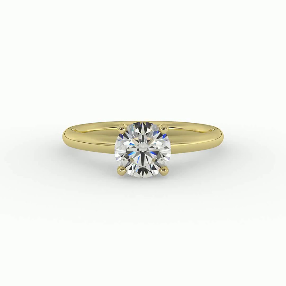 360 degree view of Norah Solitaire Engagement Ring