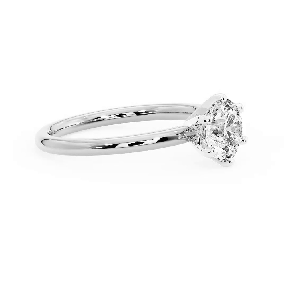 360 degree view of Ilana 6 Prong Solitaire Engagement Ring