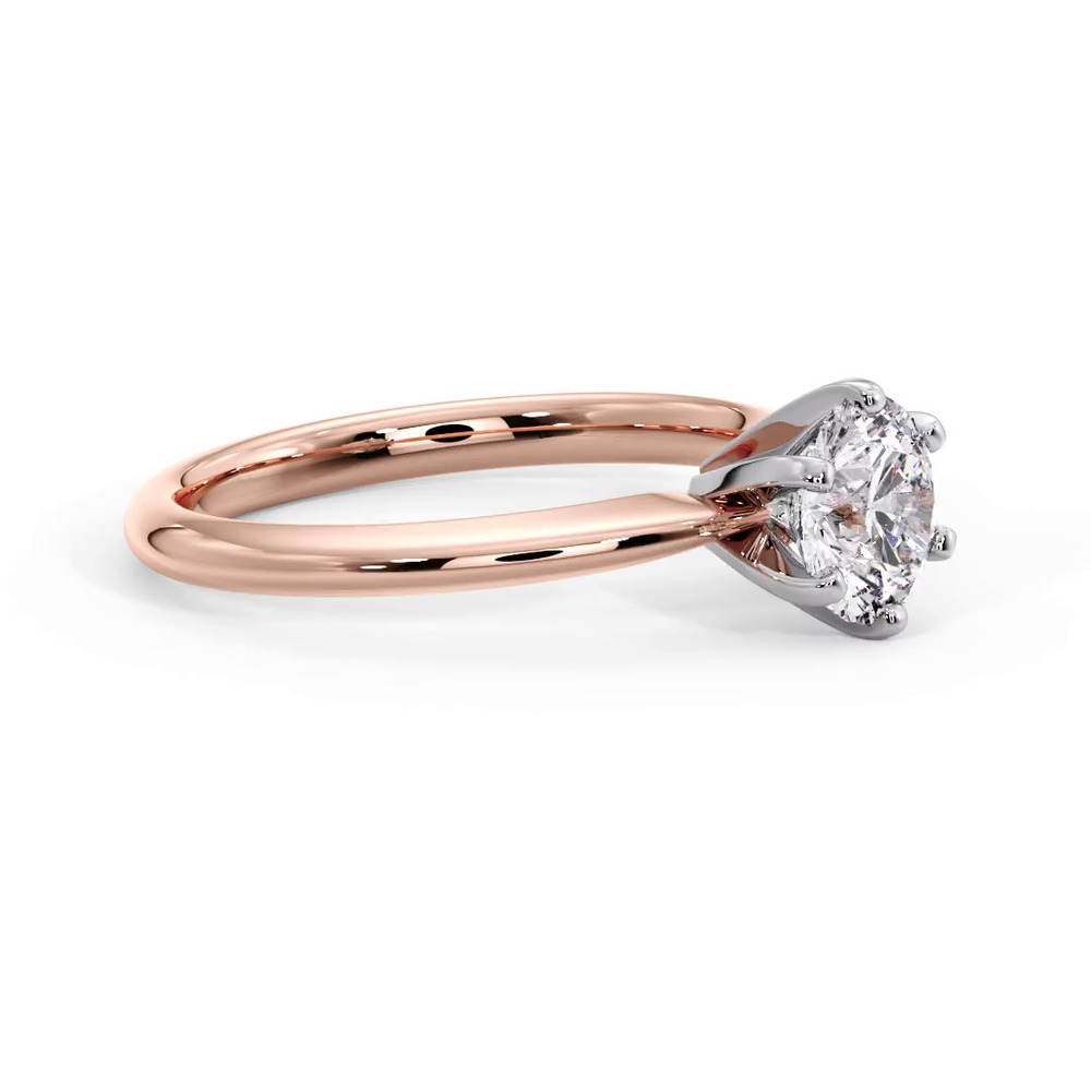 360 degree view of Maria 6 Prong Solitaire Engagement Ring
