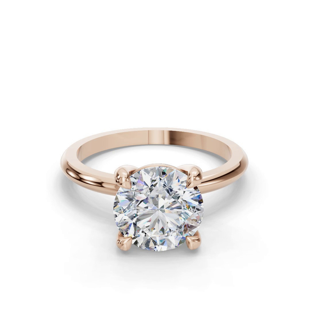 360 degree view of Bella Solitaire Engagement Ring