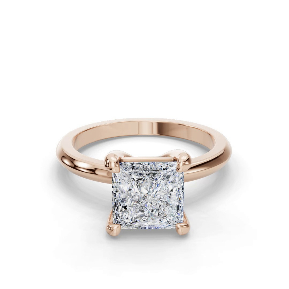 360 degree view of Bella Solitaire Engagement Ring