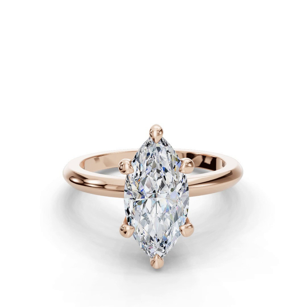 360 degree view of Bella Solitaire Engagement Ring