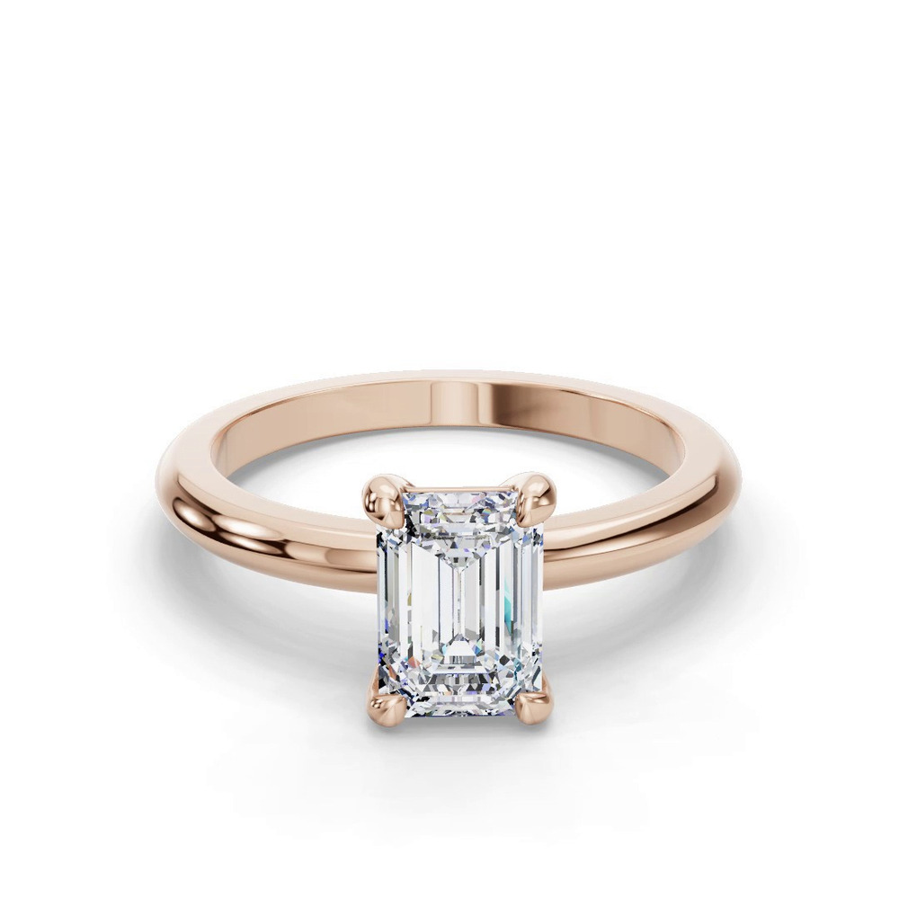 360 degree view of Bella Solitaire Engagement Ring