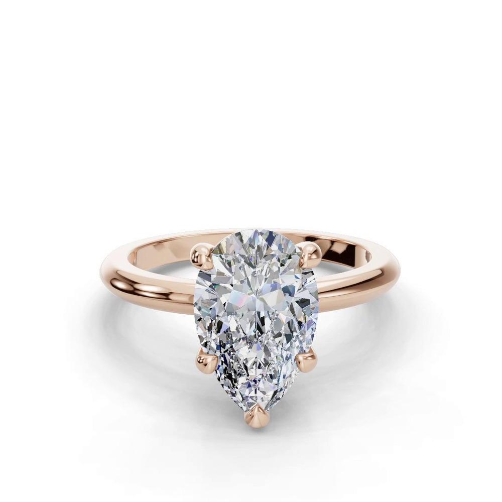 360 degree view of Bella Solitaire Engagement Ring