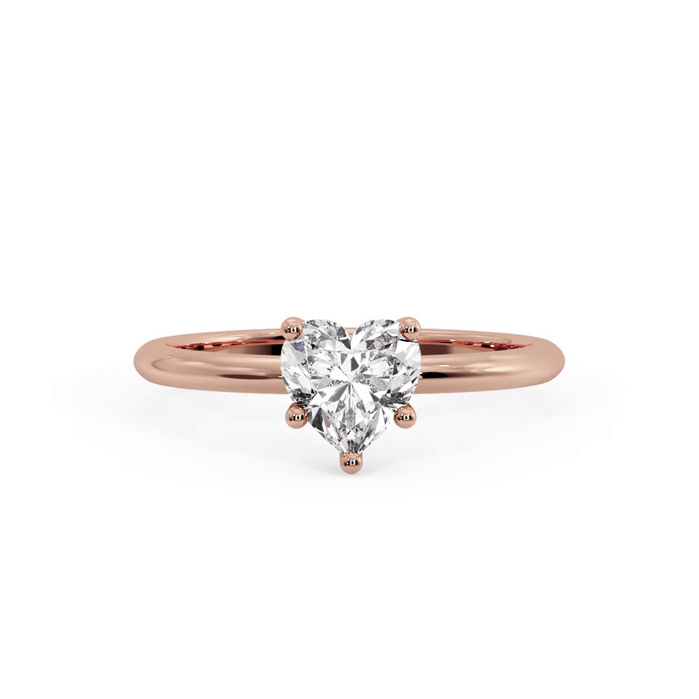 360 degree view of Bella Solitaire Engagement Ring