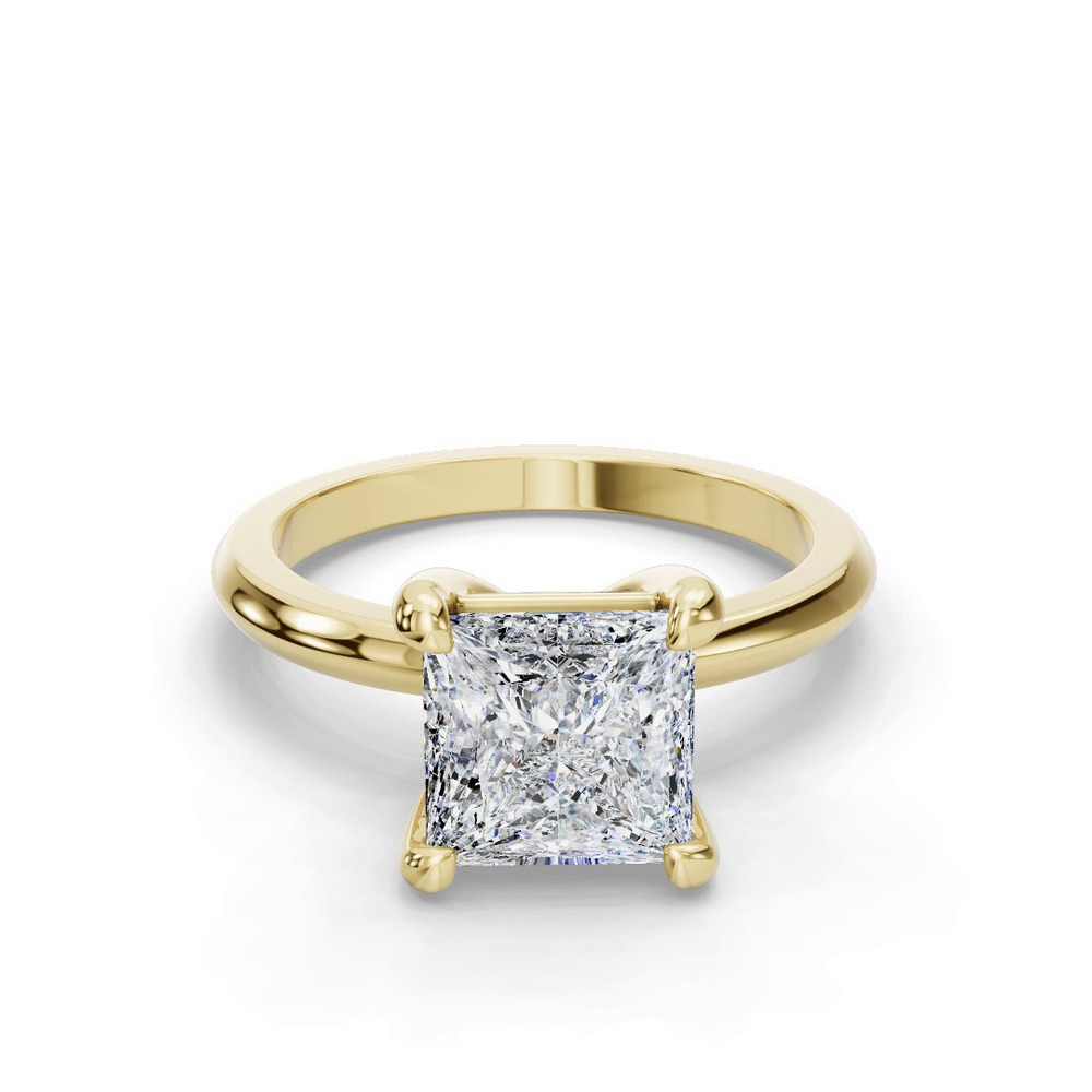 360 degree view of Bella Solitaire Engagement Ring
