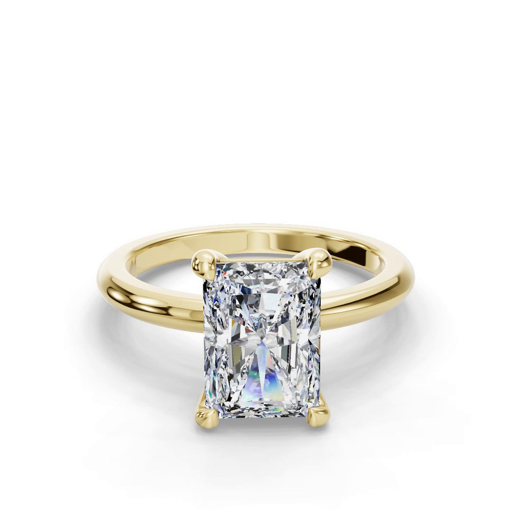 360 degree view of Bella Solitaire Engagement Ring