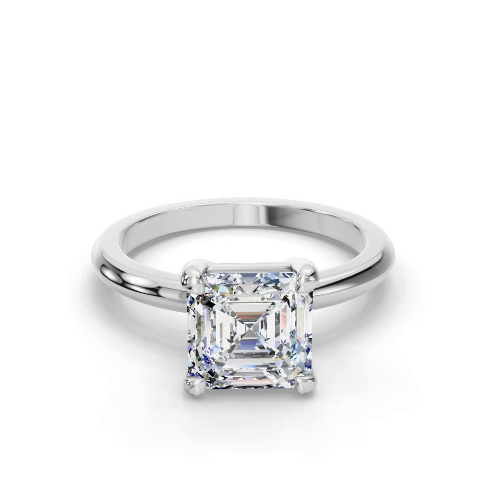 360 degree view of Bella Solitaire Engagement Ring