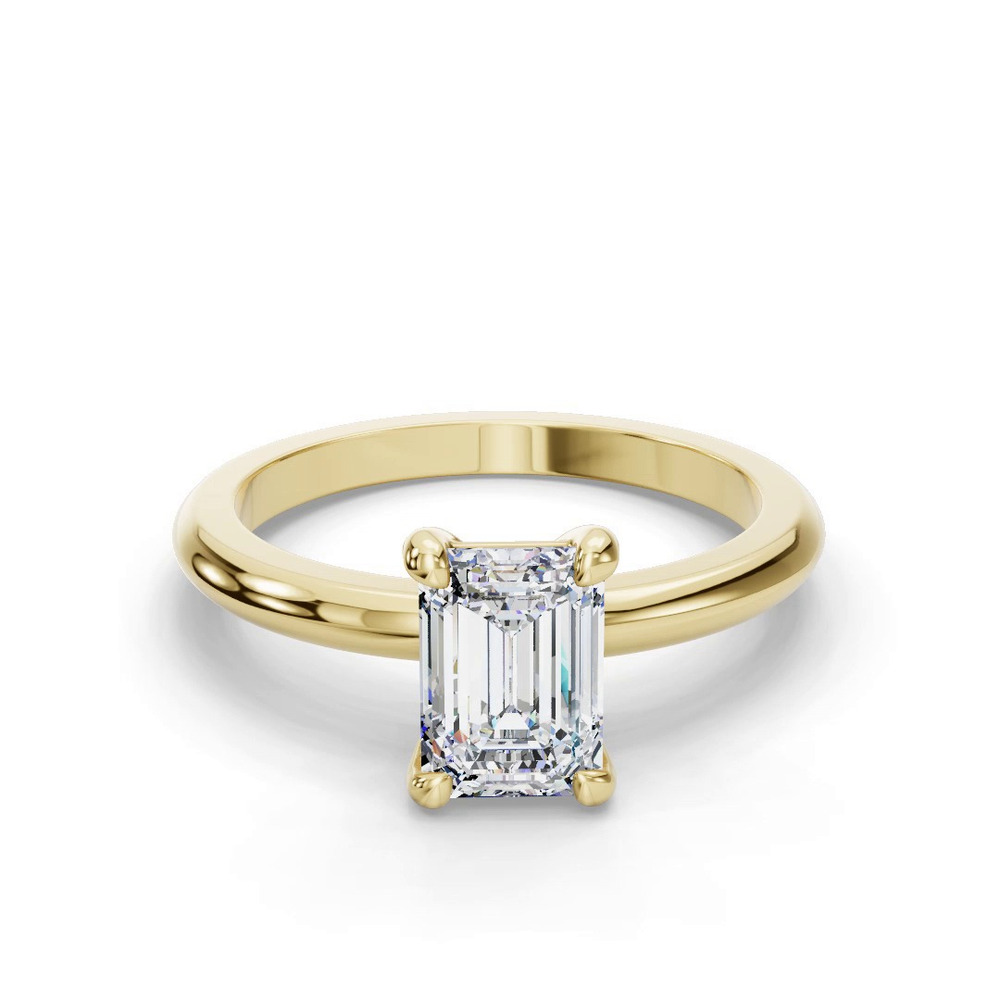 360 degree view of Bella Solitaire Engagement Ring