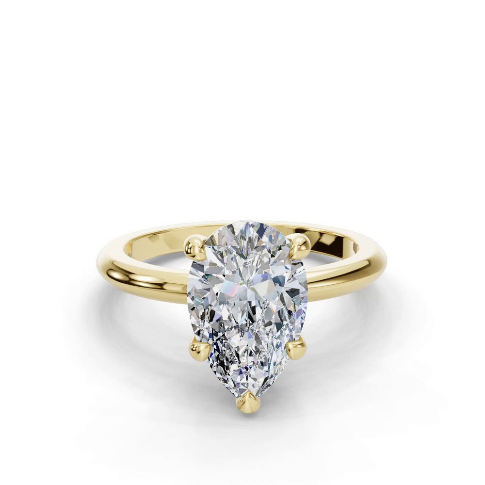 360 degree view of Bella Solitaire Engagement Ring