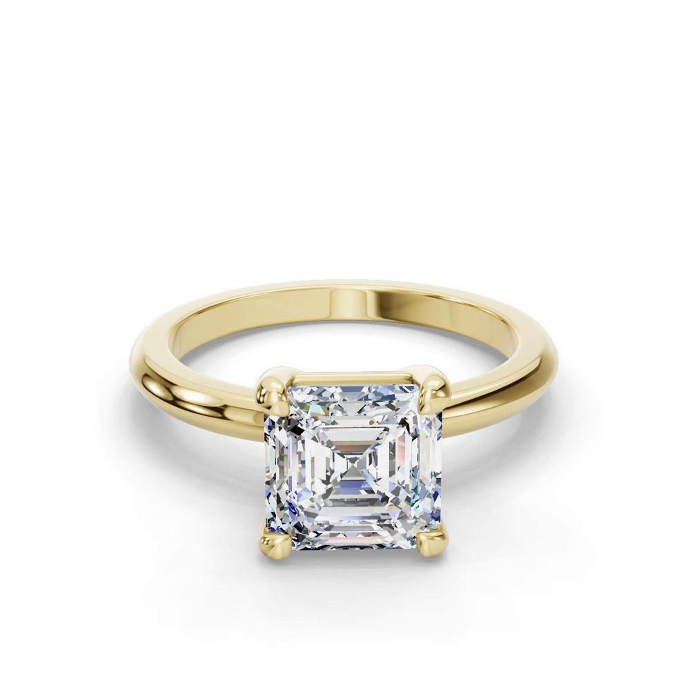 360 degree view of Bella Solitaire Engagement Ring