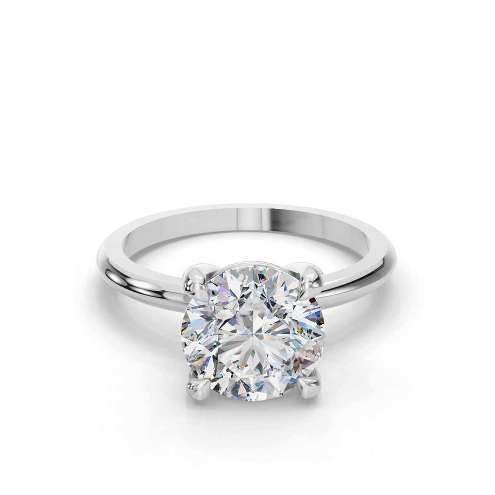 360 degree view of Bella Solitaire Engagement Ring