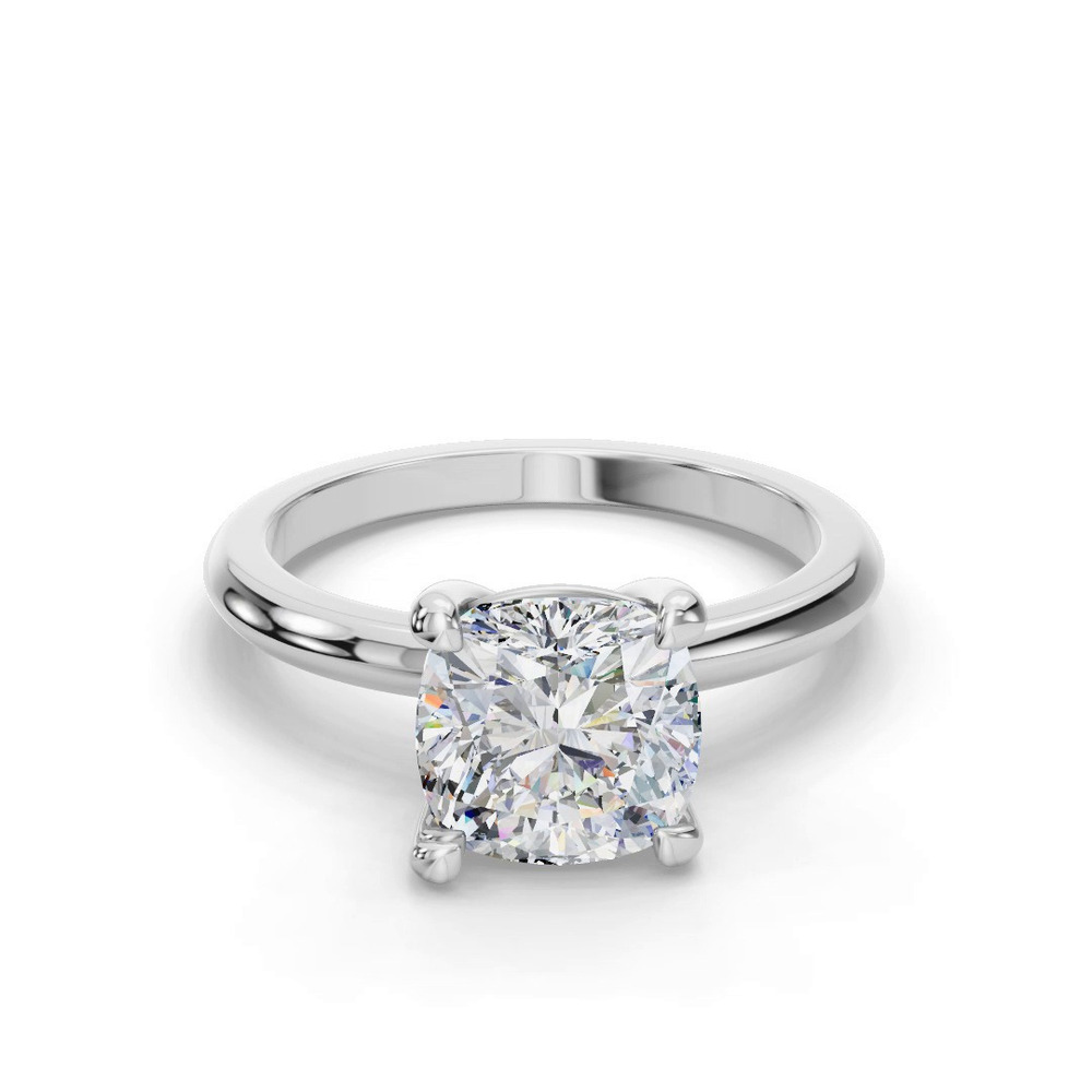 360 degree view of Bella Solitaire Engagement Ring