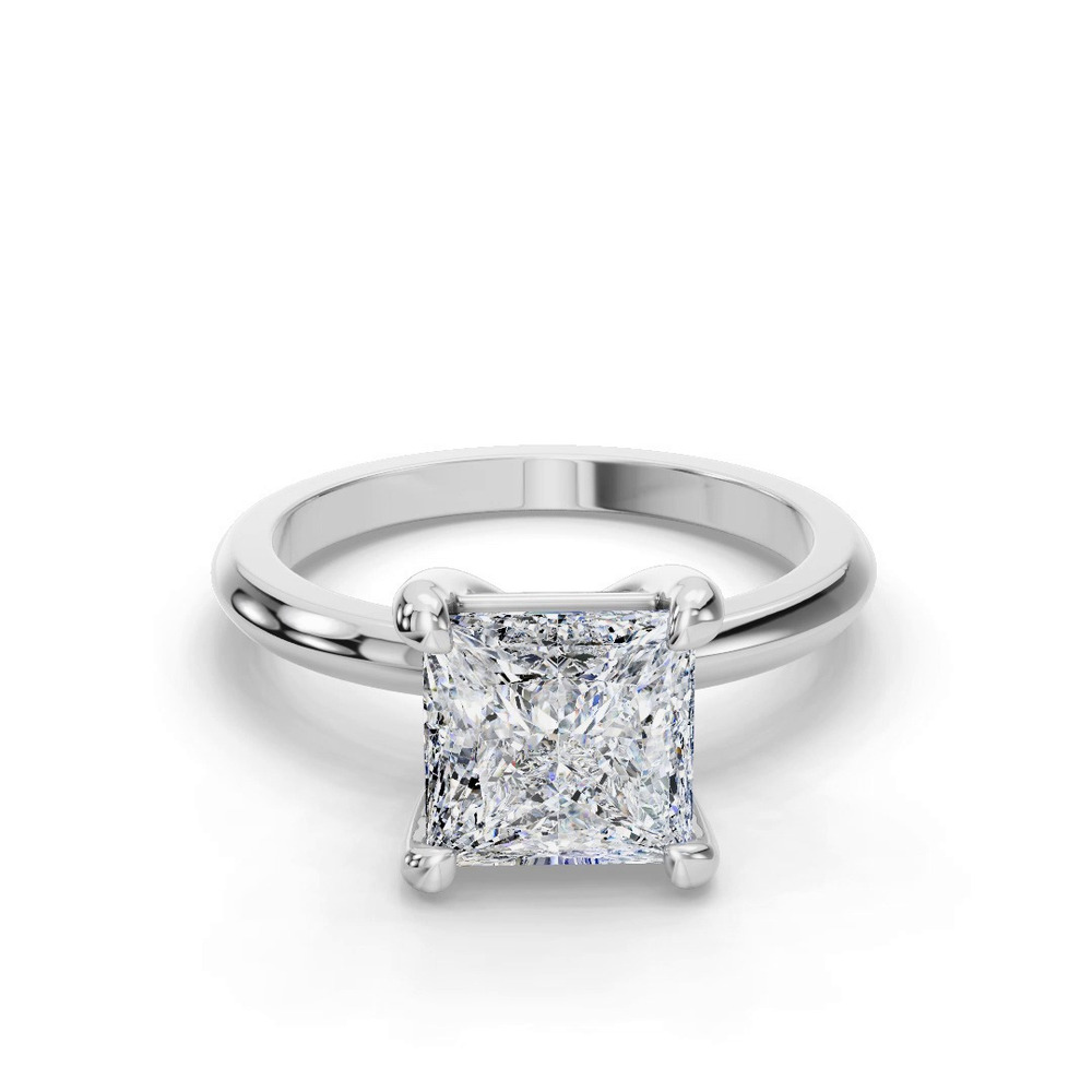 360 degree view of Bella Solitaire Engagement Ring