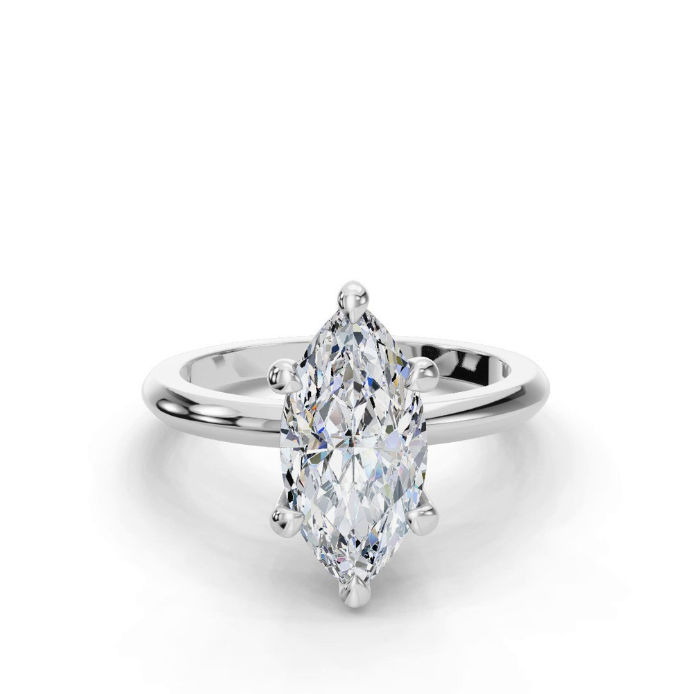 360 degree view of Bella Solitaire Engagement Ring