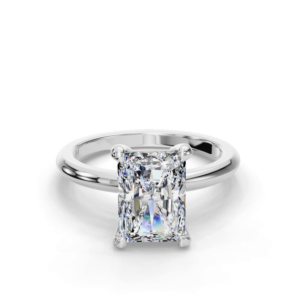 360 degree view of Bella Solitaire Engagement Ring
