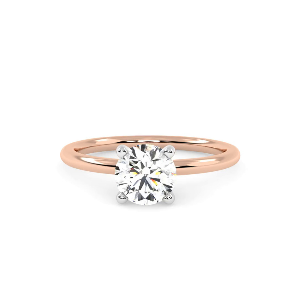 360 degree view of Kinley 4 Prong Solitaire Engagement Ring
