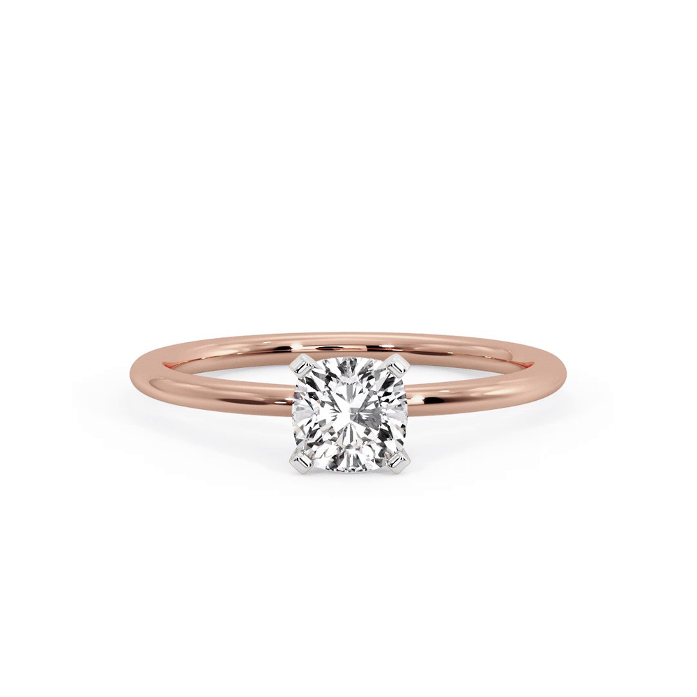 360 degree view of Presentation 4 Prong Solitaire Engagement Ring