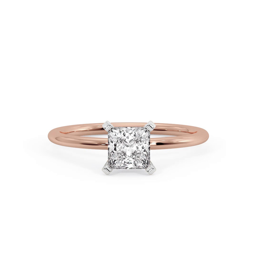 360 degree view of Presentation 4 Prong Solitaire Engagement Ring