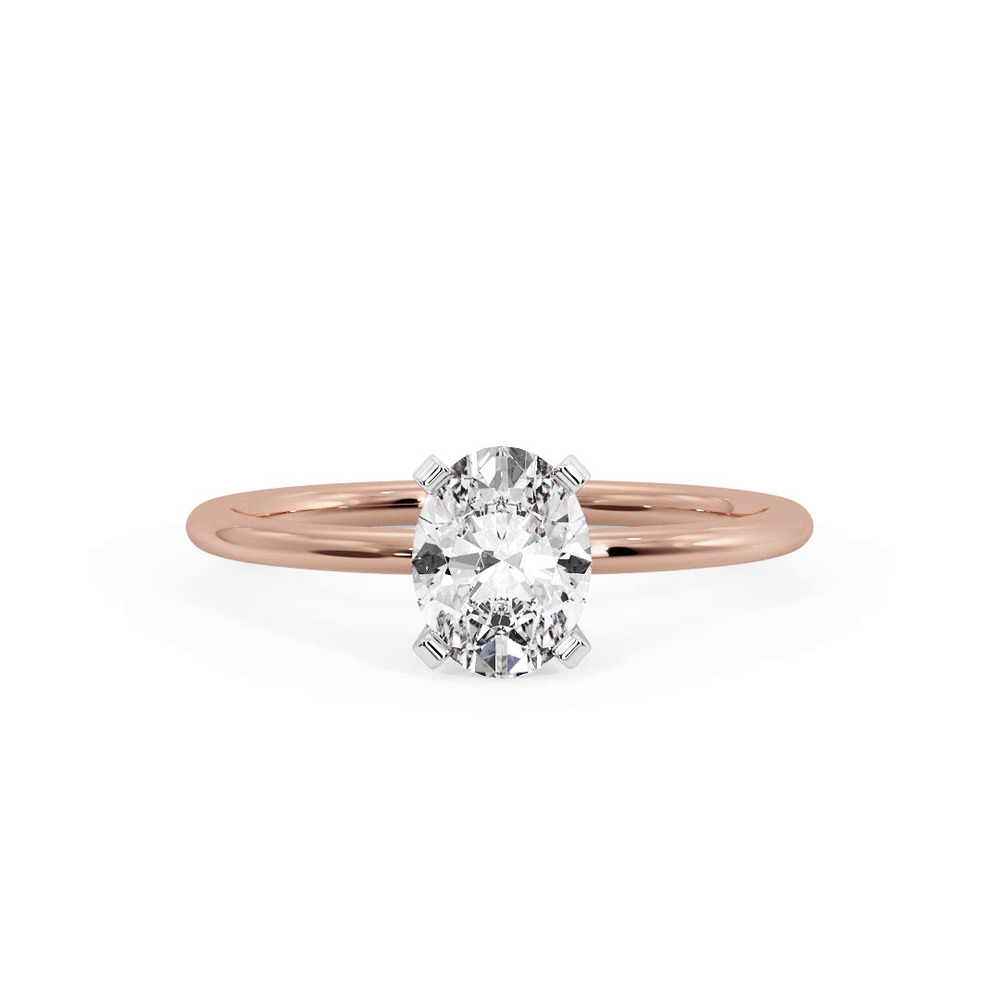 360 degree view of Presentation 4 Prong Solitaire Engagement Ring