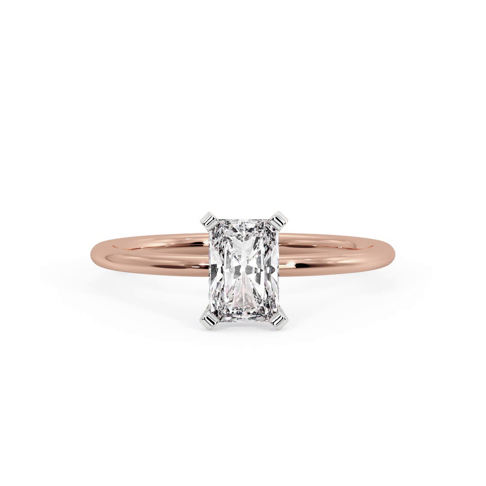 360 degree view of Presentation 4 Prong Solitaire Engagement Ring