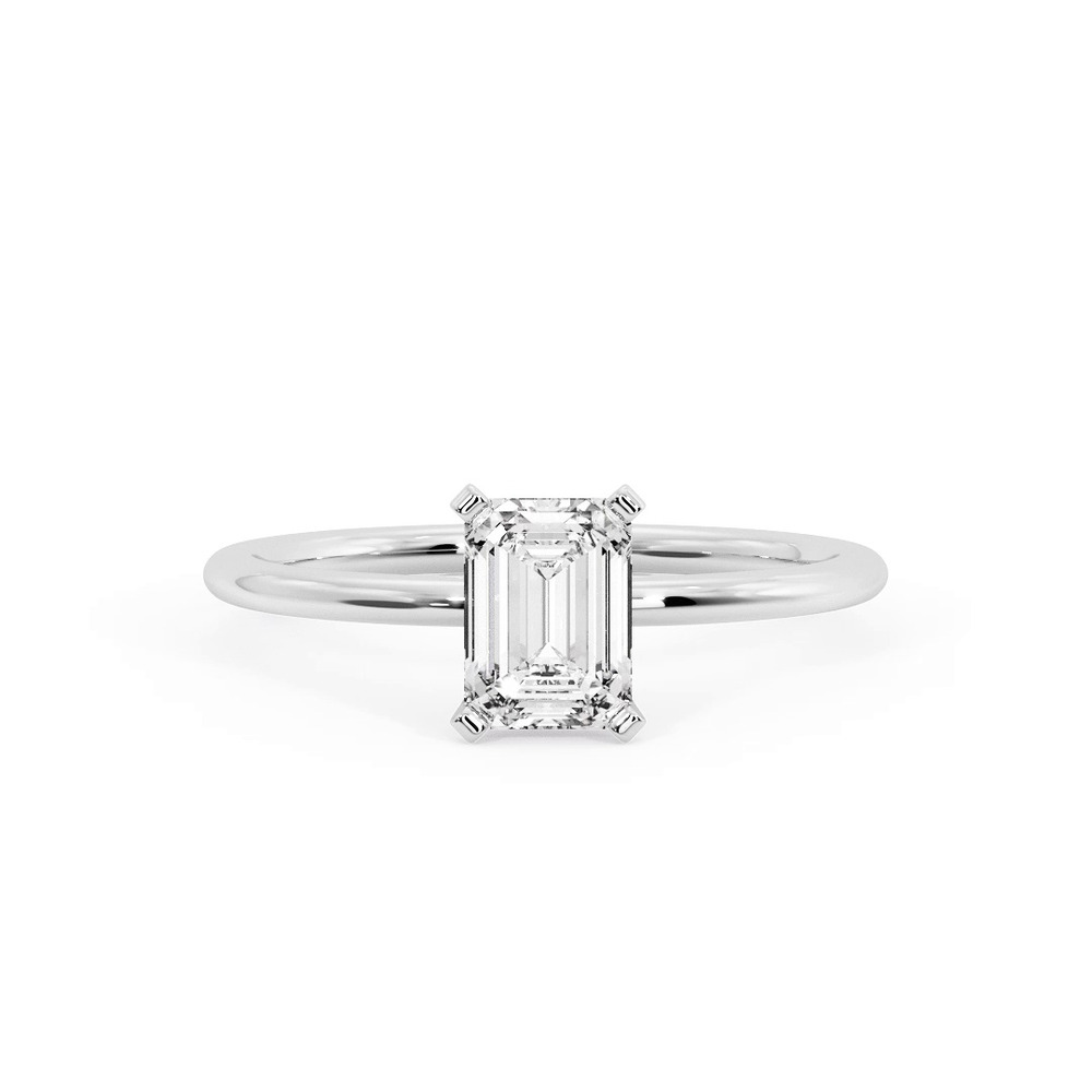 360 degree view of Presentation 4 Prong Solitaire Engagement Ring