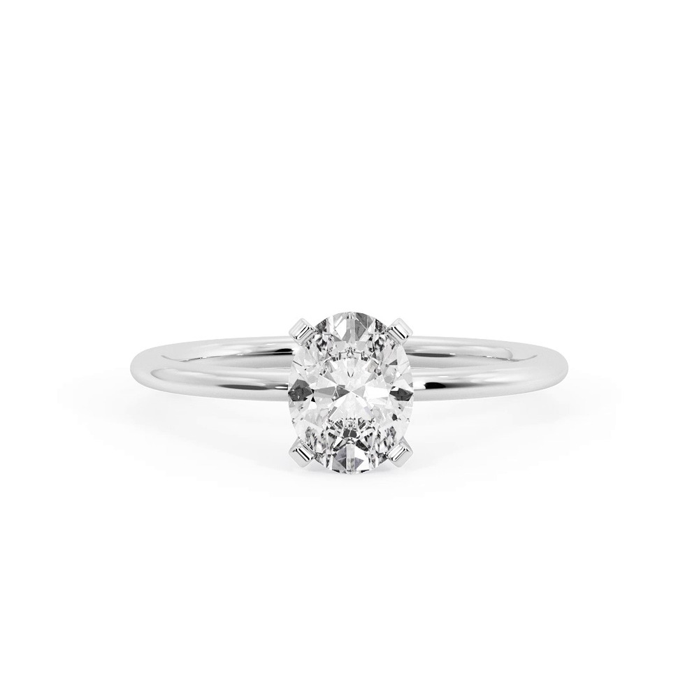 360 degree view of Presentation 4 Prong Solitaire Engagement Ring