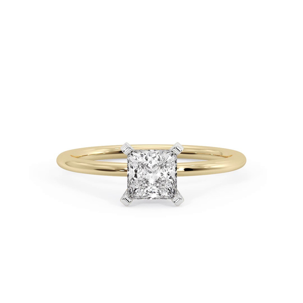 360 degree view of Presentation 4 Prong Solitaire Engagement Ring